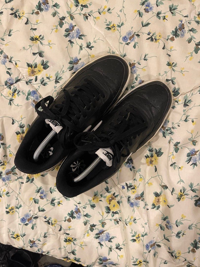 Nike Court Vision Low Black White (Category: Sneakers) located in Dasmarinas. Submitted by bert.look (Listing ID 1426724629, Image 3). Description: +SF.