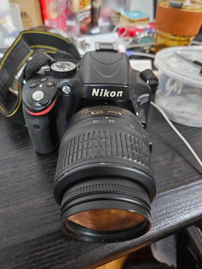 Nikon D5100 DSLR Camera with Lens (Category: Cameras) located in Manila. Submitted by gcprime (Listing ID 1426677028, Image 1). Description: seldom used, low shutter count, all original, never repaired, no issue at all. Slightly negotiable. RFS - prefers cellphone for picture taking..