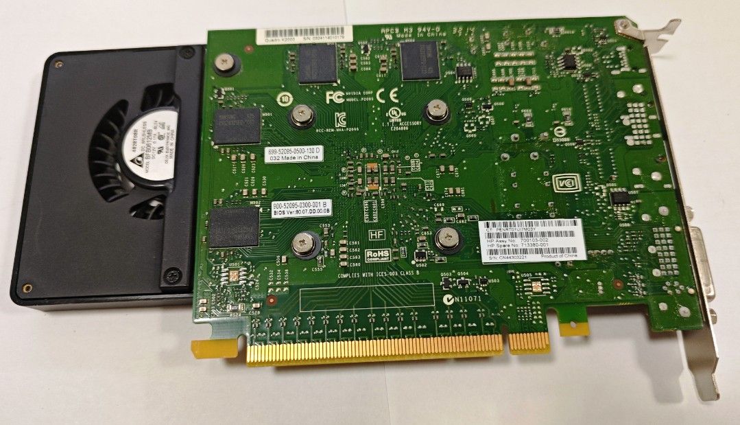 Nvidia Quadro K2000 Graphics Card498234830357811203