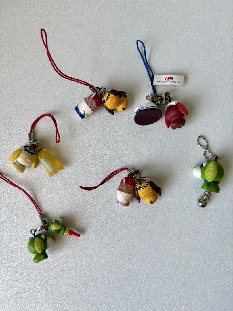 Ochaken tea dog various designs charm set (Category: Character Goods) located in Iloilo. Submitted by everythingarcade (Listing ID 1426618980, Image 3). Description: sold as set 1 set available shipping via j&t/lbc.