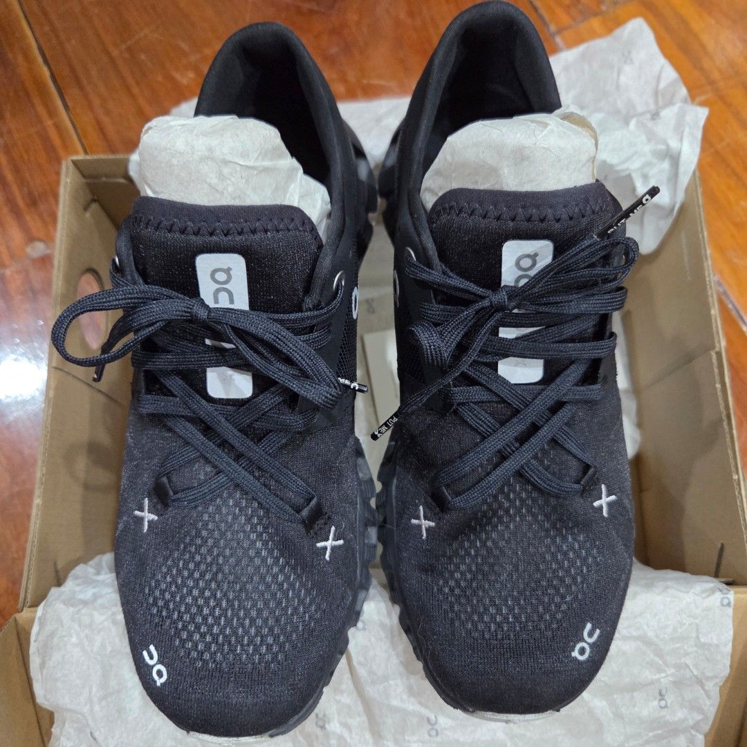 On | Women's Cloud X 3 (Black) (Category: Sneakers) located in Quezon City. Submitted by m3262 (Listing ID 1426704000, Image 2). Description: • Size: US 7.5 • Used a few times only with care • Guaranteed authentic • No issues or damage • Actual photos are shown • Original box included.
