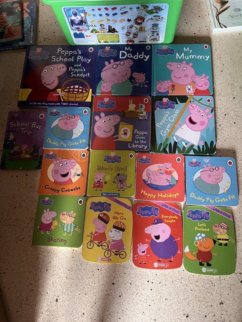 Peppa Pig Book Collection (Category: Children's Books) located in Marikina City. Submitted by 1stuffshop (Listing ID 1426605101, Image 1). Description: Board books.
