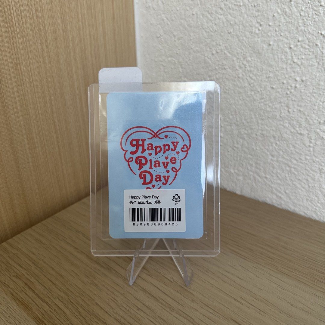 PLAVE Yejun Happy Plave Day Random Photocard PC (Category: K-Wave Merchandise) located in Quezon City. Submitted by mars_f (Listing ID 1426628337, Image 2). Description: RFS: decluttering collection.