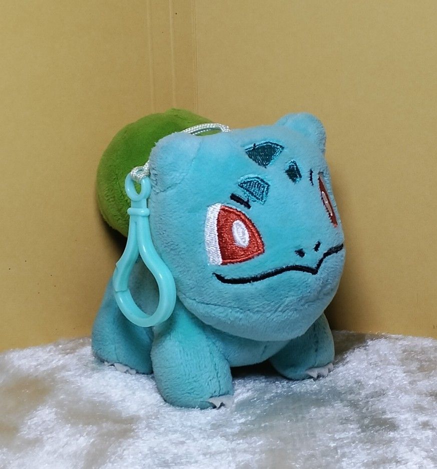 Pokemon Bulbasaur Plush Keychain (Category: Plushies & Soft Toys) located in Bulacan. Submitted by happydoggies.5d8607 (Listing ID 1426696425, Image 1). Description: 1997 Nintendo Pokemon Good condition - with minimal tear on the side (please see last uploaded photo); barely noticeable Single stock only Kindly chat the seller first to check its availability * You will receive the item in "as is" condition. Please manage your expectations.