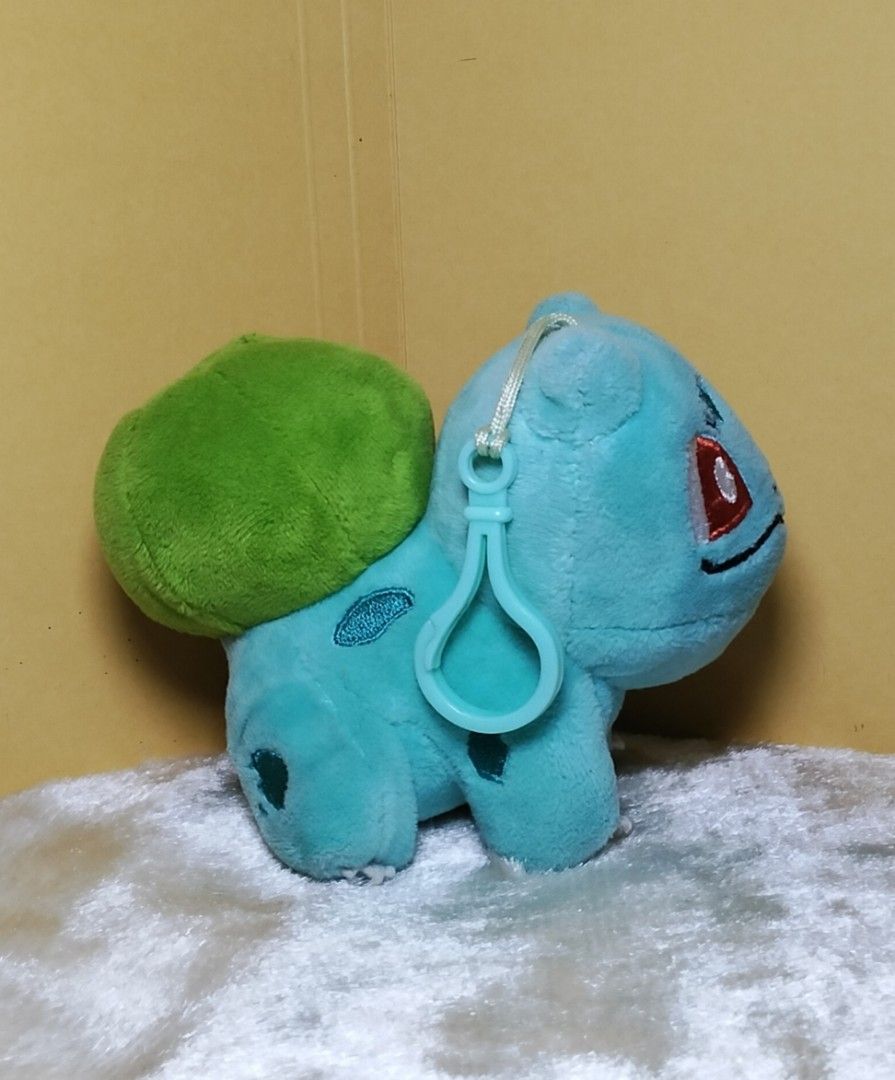 Pokemon Bulbasaur Plush Keychain (Category: Plushies & Soft Toys) located in Bulacan. Submitted by happydoggies.5d8607 (Listing ID 1426696425, Image 3). Description: 1997 Nintendo Pokemon Good condition - with minimal tear on the side (please see last uploaded photo); barely noticeable Single stock only Kindly chat the seller first to check its availability * You will receive the item in "as is" condition. Please manage your expectations.