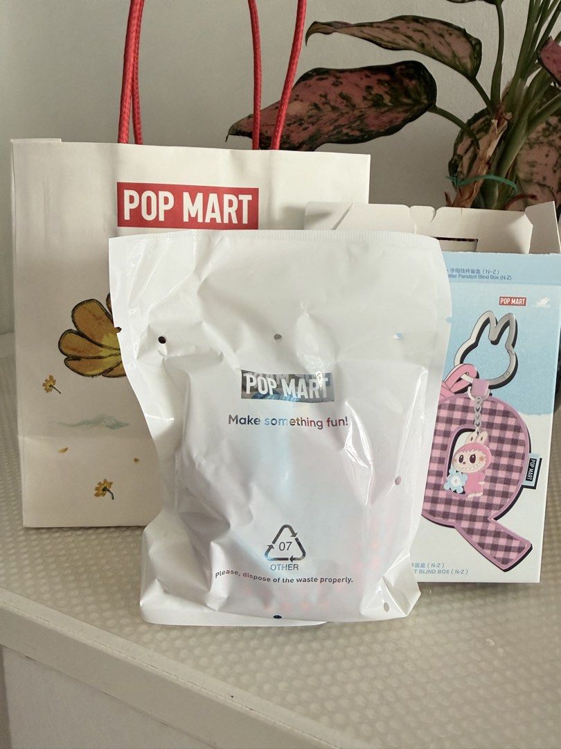 POP MART THE MONSTERS Pin for Love Series - Letter Pendant Blind Box (O ...