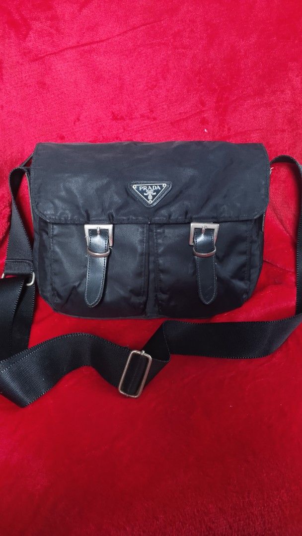 PRADA THICK NYLON SLING BAG FOR MEN (Category: Luxury Bags & Wallets) located in Manila. Submitted by nicegarcia38791 (Listing ID 1426668346, Image 1). Description: ‎THIS IS USED, PRELOVED ITEMS‼️ ‎UKAY BAGS FROM JAPAN,KOREA ‎ ‎CONDITION OF BAG=🌟🌟🌟🌟 ‎ ‎NEGOTIABLE,PM FOR MORE DETAILS ‎ ‎LOC. TONDO MANILA, LANDMARK AJK STORE ‎OPEN TRANSACTION VIA. LALAMOVE,COD ‎J&T , PAYMENT 1ST ‎ ‎ ‎AVAILABLE TRANSACTION EVERY- MONDAY TO SUNDAY ONLY...9:30AM T