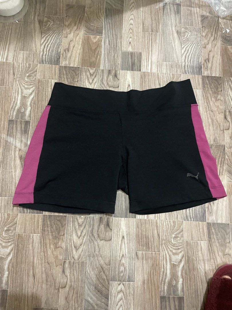 Puma Black and Pink Shorts (Category: Shorts) located in Nampicuan. Submitted by arkainevan (Listing ID 1426698060, Image 1). Description: 28-31 running and workout shorts never been used 📍nueva ecija 📦flash/j&t.