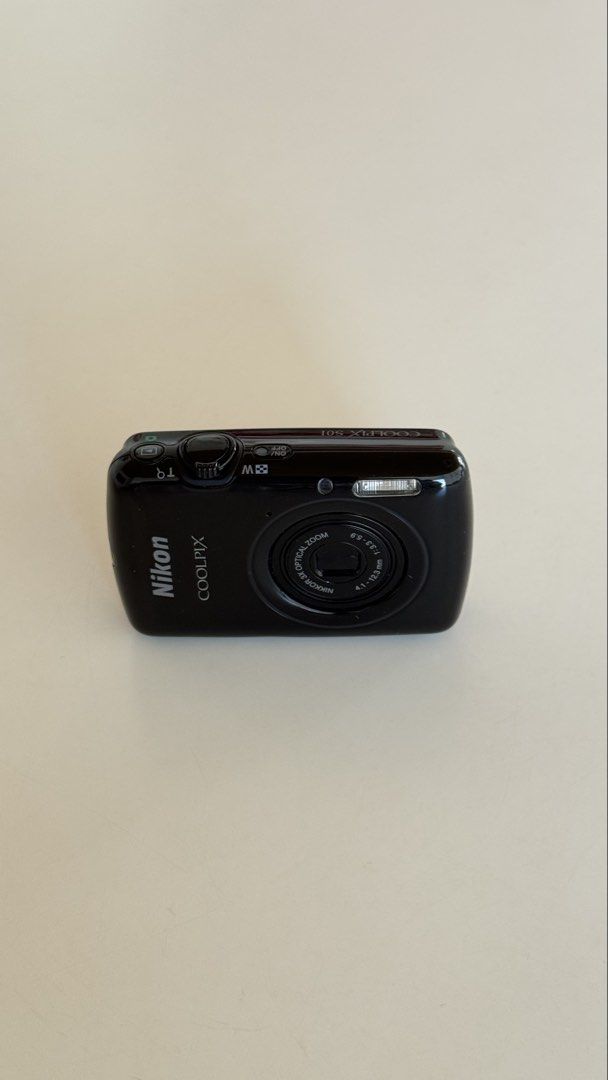 *RARE* Nikon COOLPIX S01 Digital Camera (Category: Cameras) located in Makati City. Submitted by isabelaxo (Listing ID 1426728195, Image 1). Description: 🏷️ ₱13,500 ☻ no functional issue! ☻ no LCD burn ᵕ̈ ☻ 10.1 megapixels ☻ CCD sensor (digicam aesthetic photos) ☻ 3× optical zoom ☻ one of the smallest digicams ever made — ultra compact & easy to carry around ᵕ̈ ☻ built-in rechargeable battery (no need to buy extra batteries) ᵕ̈ ☻ 7.3GB built-in 