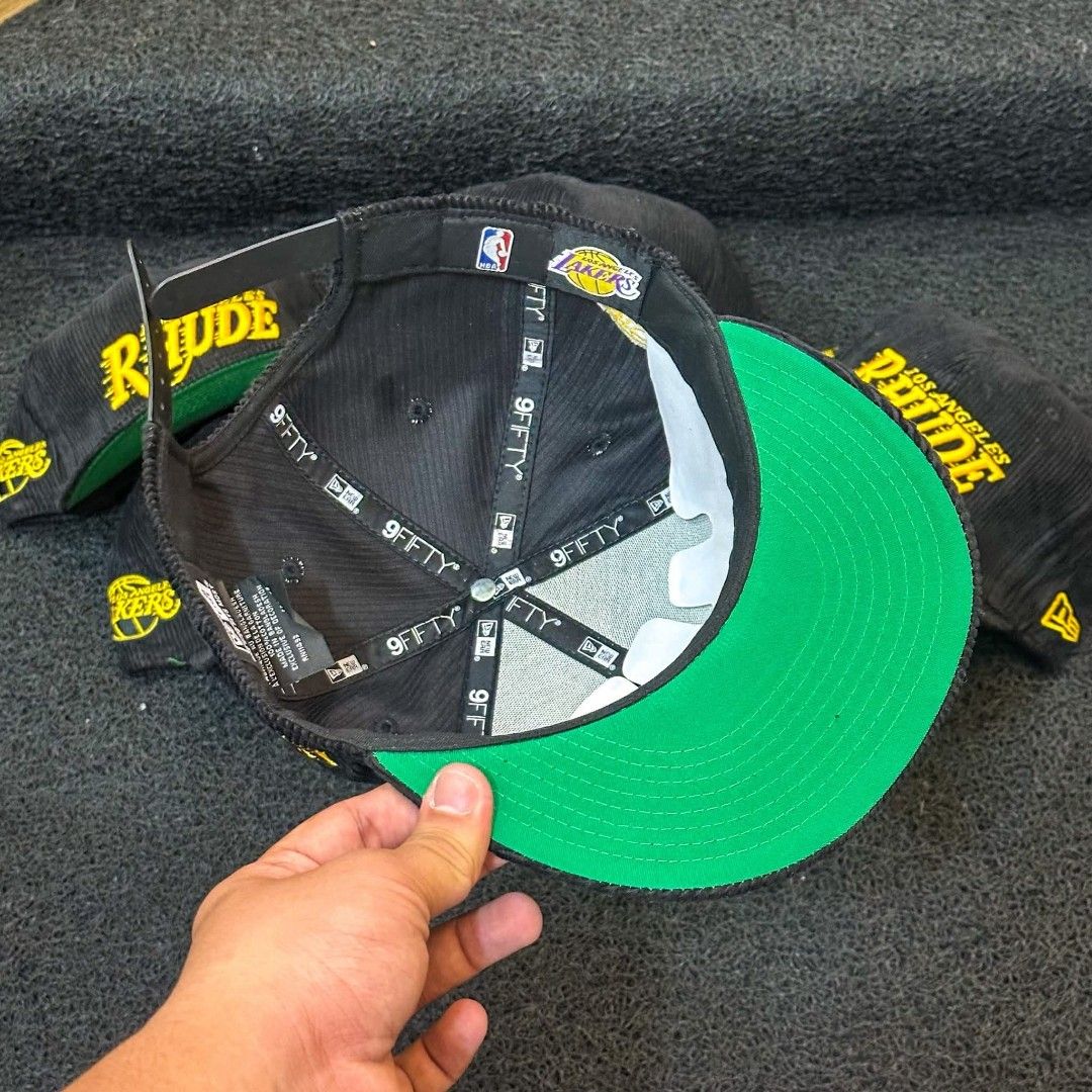 Rhude x Lakers Corduroy Cap (Category: Caps & Hats) located in Tanay. Submitted by tykezz (Listing ID 1426756323, Image 3). Description: PAY NOW SHP NOW TANAY RIZAL .
