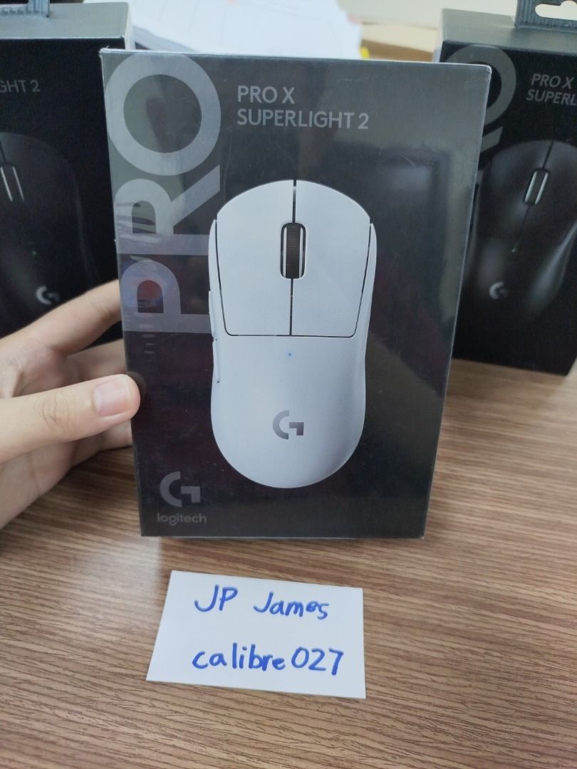 Sealed Logitech G PRO X SUPERLIGHT V2 /60g/44k DPI /Lightforce - white (Category: Mouse & Mousepads) located in Quezon City. Submitted by calibre027 (Listing ID 1426728968, Image 1). Description: Sealed Logitech G PRO X SUPERLIGHT V2 /60g/44k DPI /Lightforce ✔ 100% brand new sealed ✔ lightforce hybrid switches ✔ SRP is around 7500 pesos ✔ RFS: letting go of my sealed logitech collection 👉 meetup - Avire Tower Proj.4, Quezon City / sm north, trin