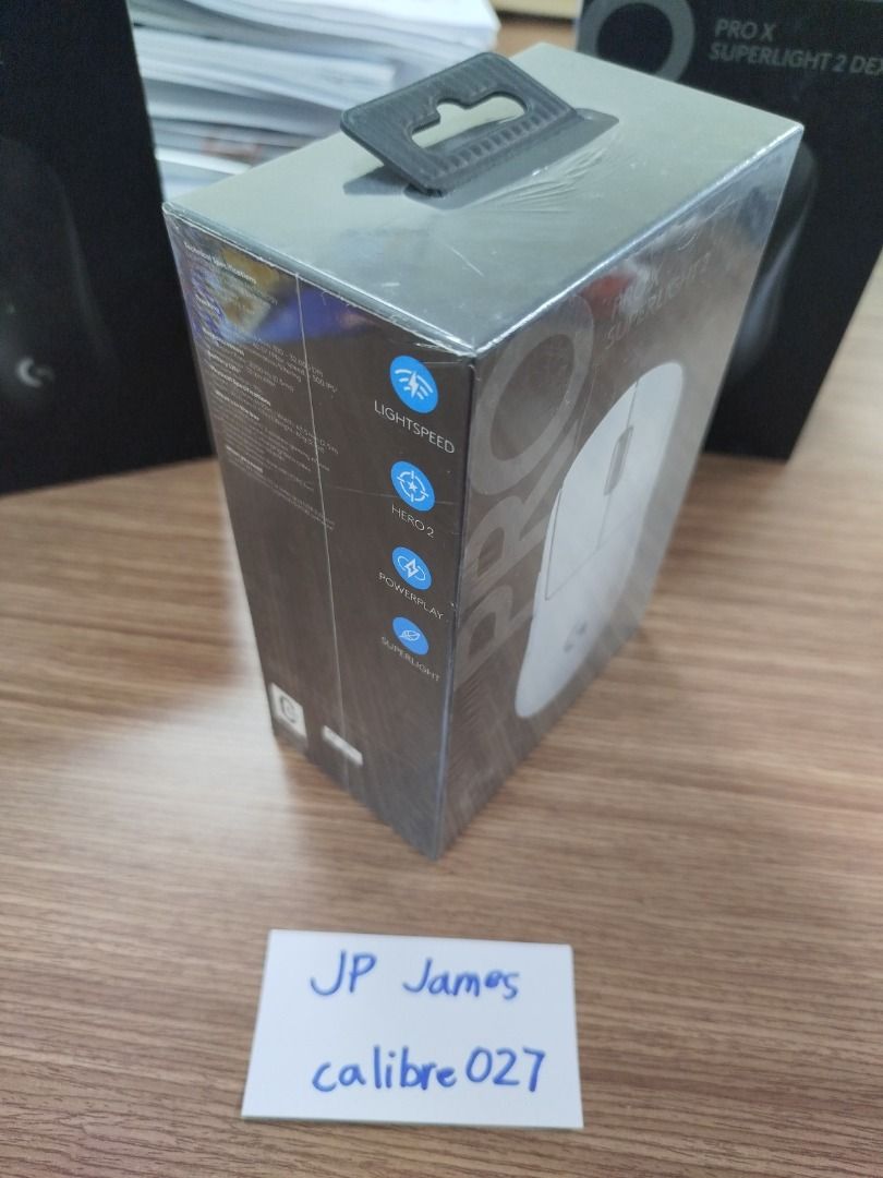 Sealed Logitech G PRO X SUPERLIGHT V2 /60g/44k DPI /Lightforce - white (Category: Mouse & Mousepads) located in Quezon City. Submitted by calibre027 (Listing ID 1426728968, Image 2). Description: Sealed Logitech G PRO X SUPERLIGHT V2 /60g/44k DPI /Lightforce ✔ 100% brand new sealed ✔ lightforce hybrid switches ✔ SRP is around 7500 pesos ✔ RFS: letting go of my sealed logitech collection 👉 meetup - Avire Tower Proj.4, Quezon City / sm north, trin