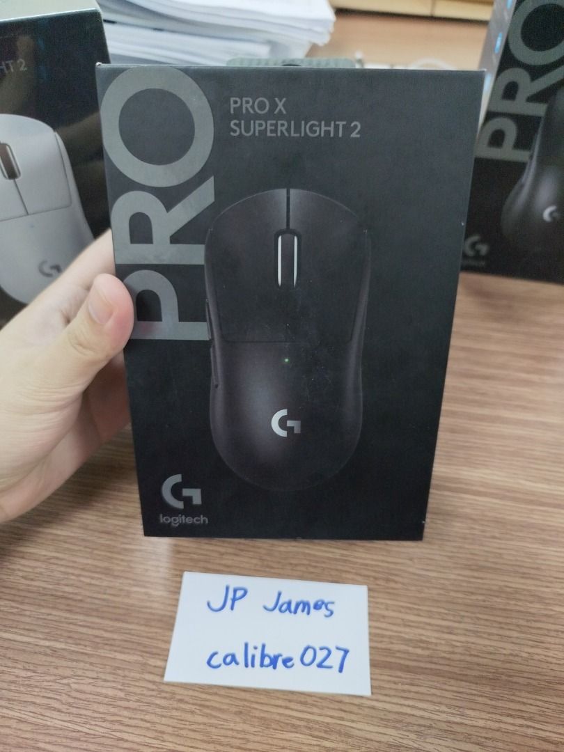Sealed Logitech PRO X SUPERLIGHT V2 /60g/44k DPI /Lightforce - Black (Category: Mouse & Mousepads) located in Quezon City. Submitted by calibre027 (Listing ID 1426728702, Image 1). Description: Sealed Logitech G PRO X SUPERLIGHT V2 /60g/44k DPI /Lightforce ✔ 100% brand new sealed ✔ lightforce hybrid switches ✔ SRP is around 7500 pesos ✔ RFS: letting go of my sealed logitech collection 👉 meetup - Avire Tower Proj.4, Quezon City / sm north, trinom