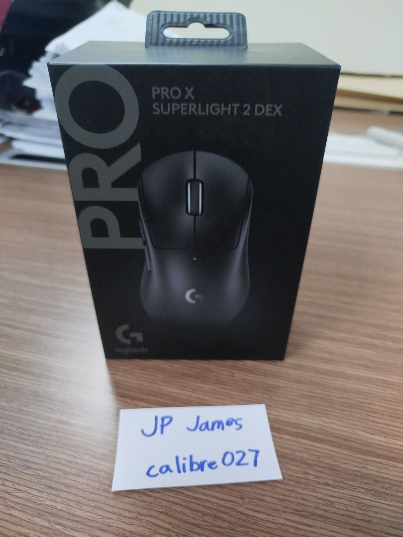 Sealed Logitech PRO X SUPERLIGHT V2 DEX /60g/44k DPI /Lightforce (Category: Mouse & Mousepads) located in Quezon City. Submitted by calibre027 (Listing ID 1426729246, Image 1). Description: Sealed Logitech G PRO X SUPERLIGHT V2 DEX /60g/44k DPI /Lightforce ✔ 100% brand new sealed ✔ lightforce hybrid switches ✔ SRP is around 7500 pesos ✔ RFS: letting go of my sealed logitech collection 👉 meetup - Avire Tower Proj.4, Quezon City / sm north, trinom