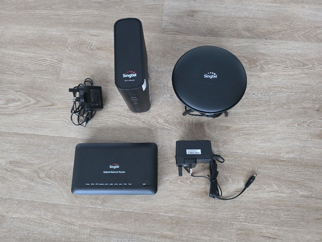 Singtel Optical Network Router Set439774028570961920