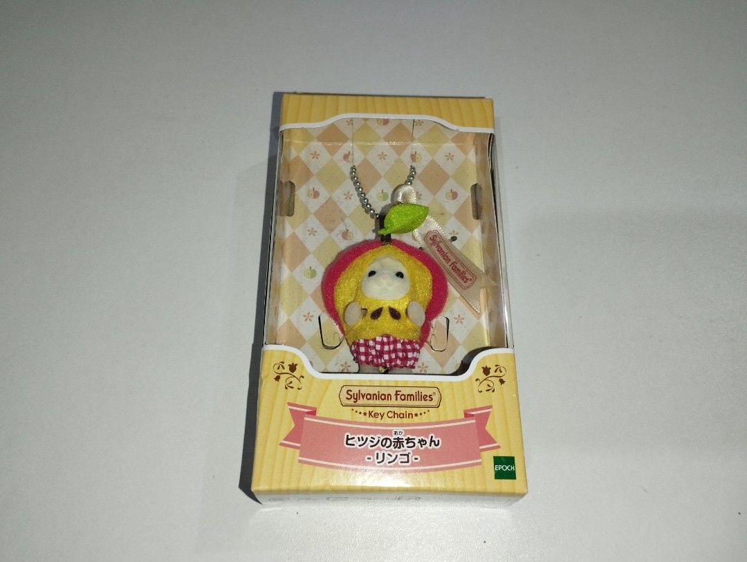 Sylvanian Families Apple Sheep Keychain (Category: Character Goods) located in Santa Rosa. Submitted by i07zha (Listing ID 1426599446, Image 1). Description: Price is negotiable & open to offers.