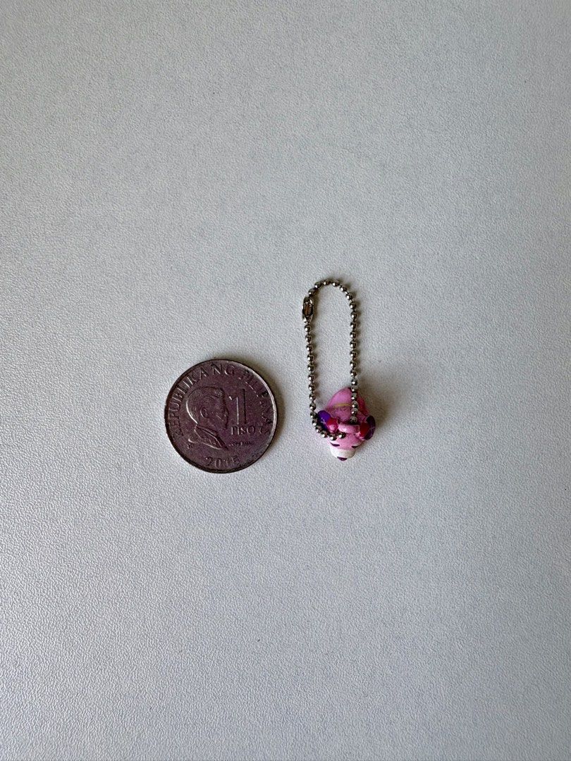Tiny pink dog keychain (Category: Character Goods) located in Iloilo. Submitted by everythingarcade (Listing ID 1426613893, Image 2). Description: 1 pc available shipping via j&t/lbc.