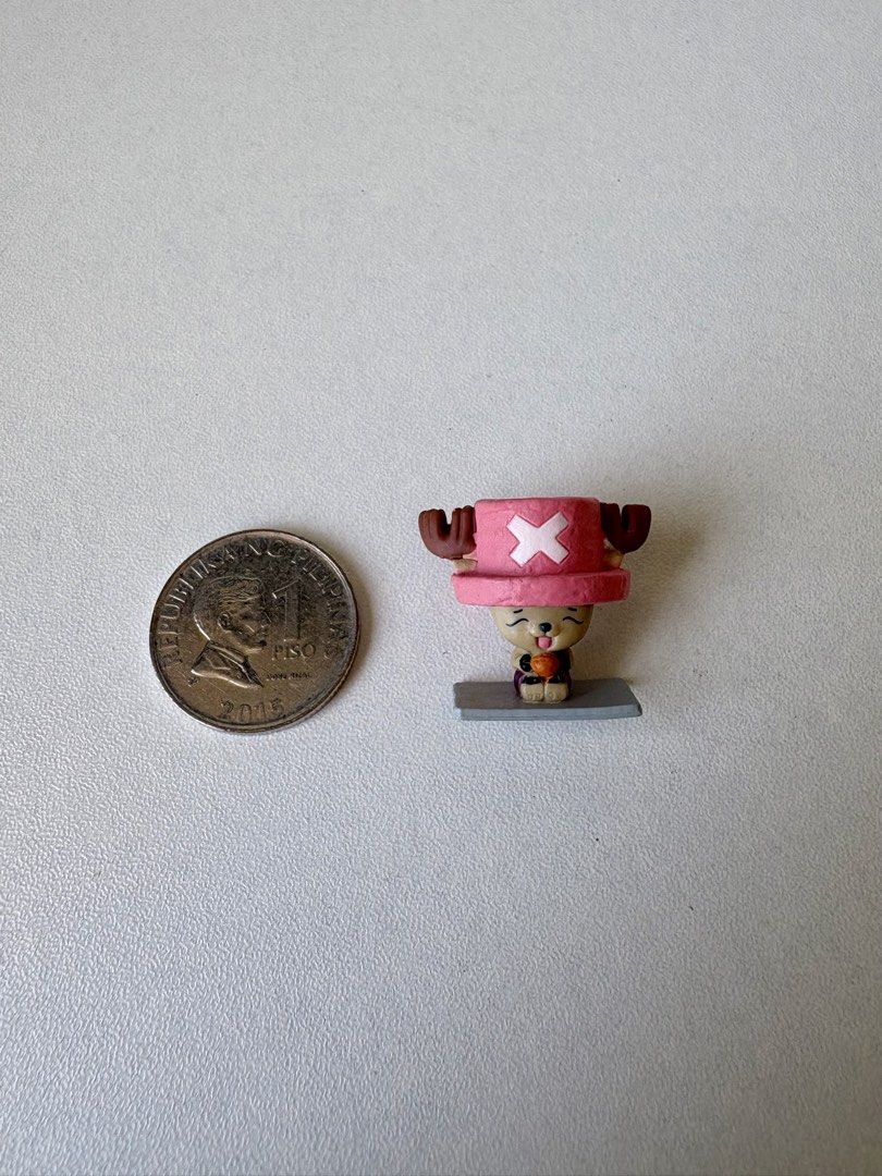 Tiny tony tony chopper figure (Category: Designer & Blind Box Toys) located in Iloilo. Submitted by everythingarcade (Listing ID 1426616616, Image 3). Description: 1 pc available shipping via j&t/lbc.