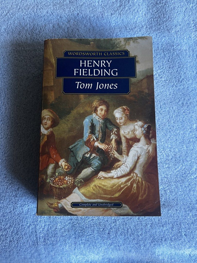 Tom Jones by Henry Fielding (Category: Storybooks) located in Cebu City. Submitted by kittyalliv (Listing ID 1426591915, Image 1). Description: Tom Jones by Henry Fielding | ₱199 The History of Tom Jones, a Foundling (1749) by Henry Fielding is a comedic picaresque novel following Tom, a charming but reckless orphan raised by the wealthy Squire Allworthy. After being banished due to scheming by his rival, Blifil, Tom navigates romantic entangleme