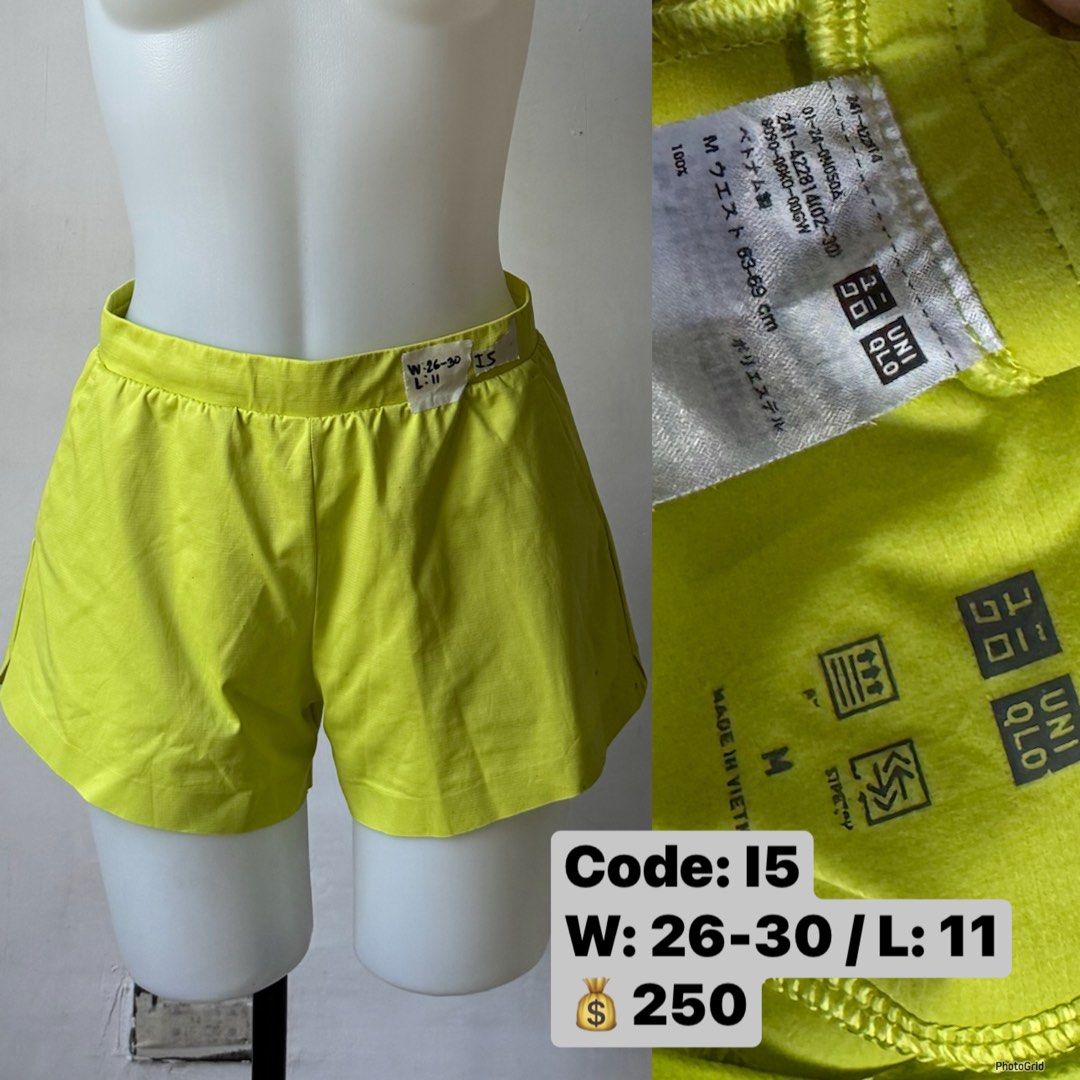Uniqlo Shorts - Size M (Category: Shorts) located in Iloilo. Submitted by everythingnicee (Listing ID 1426706065, Image 1). Description: FIXED PRICE‼️‼️.