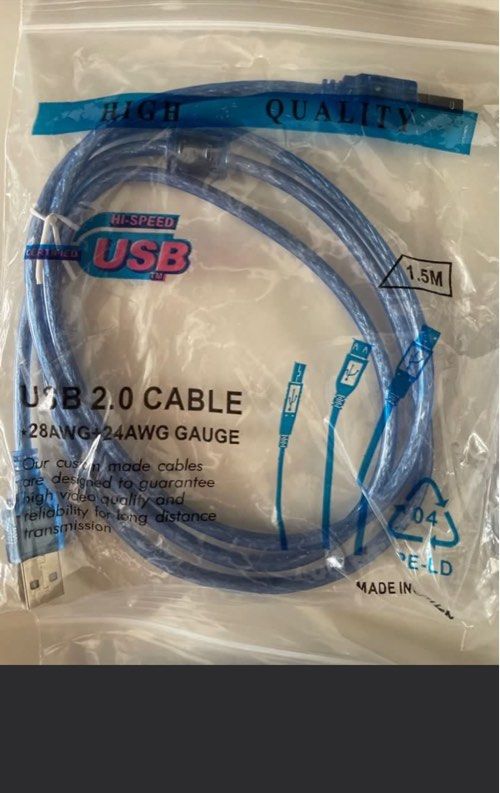 USB 2.0 A/B Cable printer405985870522634241