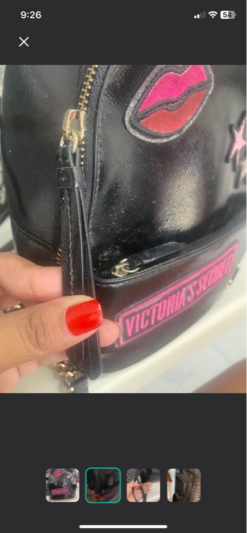 Victoria’s secret backpack (Category: Backpacks) located in Manila. Submitted by avathriftedcloset (Listing ID 1426730765, Image 2). Description: .