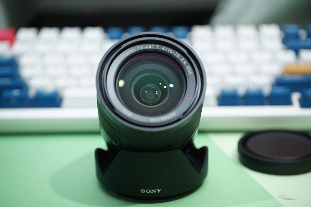 ZEISS 16-70 F4 (Category: Lens & Kits) located in Muntinlupa City. Submitted by migraineboy7 (Listing ID 1426745979, Image 2). Description: Used for Travel and Family Events. Hobbyist only. Autofocus good. Sharp images. With filter since Day 1. Kept in dry box. Great for travel and portraiture. Meetup at Festival Mall Alabang. Complete with box, pouch, lens covers, hood. No issue. RFS: Switching to full frame..