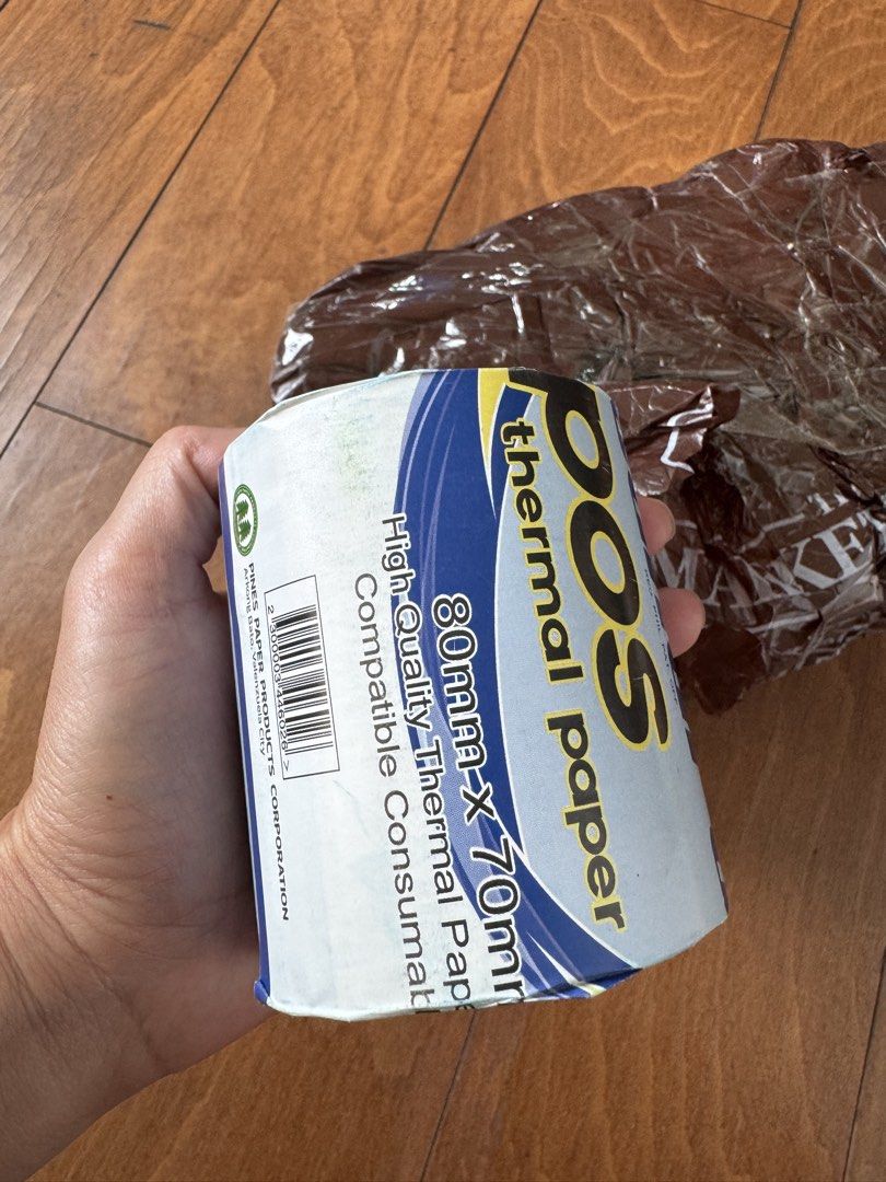80x70 thermal paper (Category: Printers, Scanners & Copiers) located in Makati City. Submitted by apol2ndcloset (Listing ID 1426868428, Image 2). Description: thermal paper use for pos take all 14 pcs 400 pesos or 30 each.