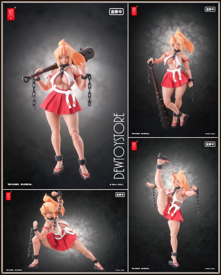 ⭐ [𝗣𝗿𝗲-𝗼𝗿𝗱𝗲𝗿] Snail Shell Studio 蜗之壳 1/12 Scale Action Figure - RPGEX ...