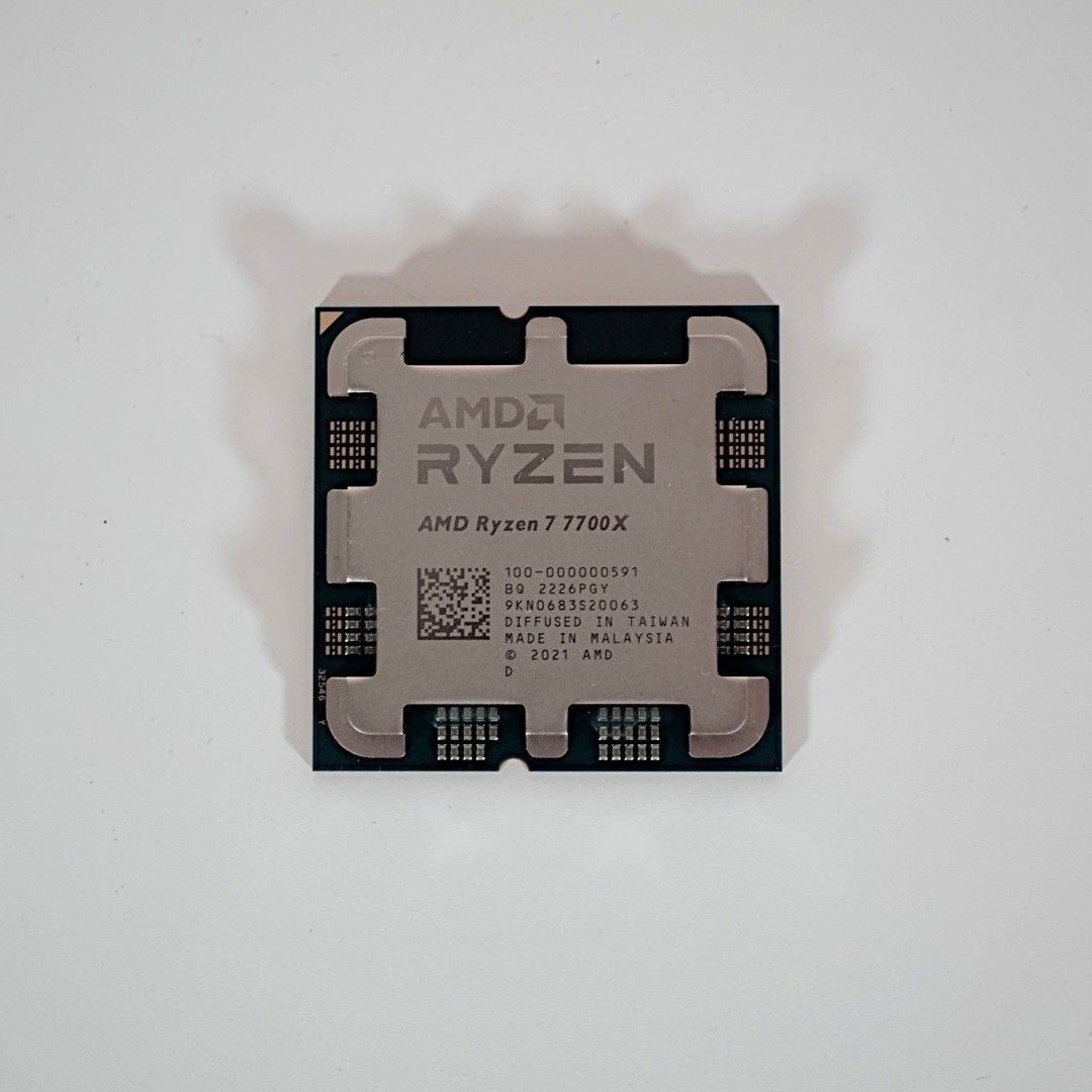 AMD Ryzen 7700X CPU Processor441557975460761600