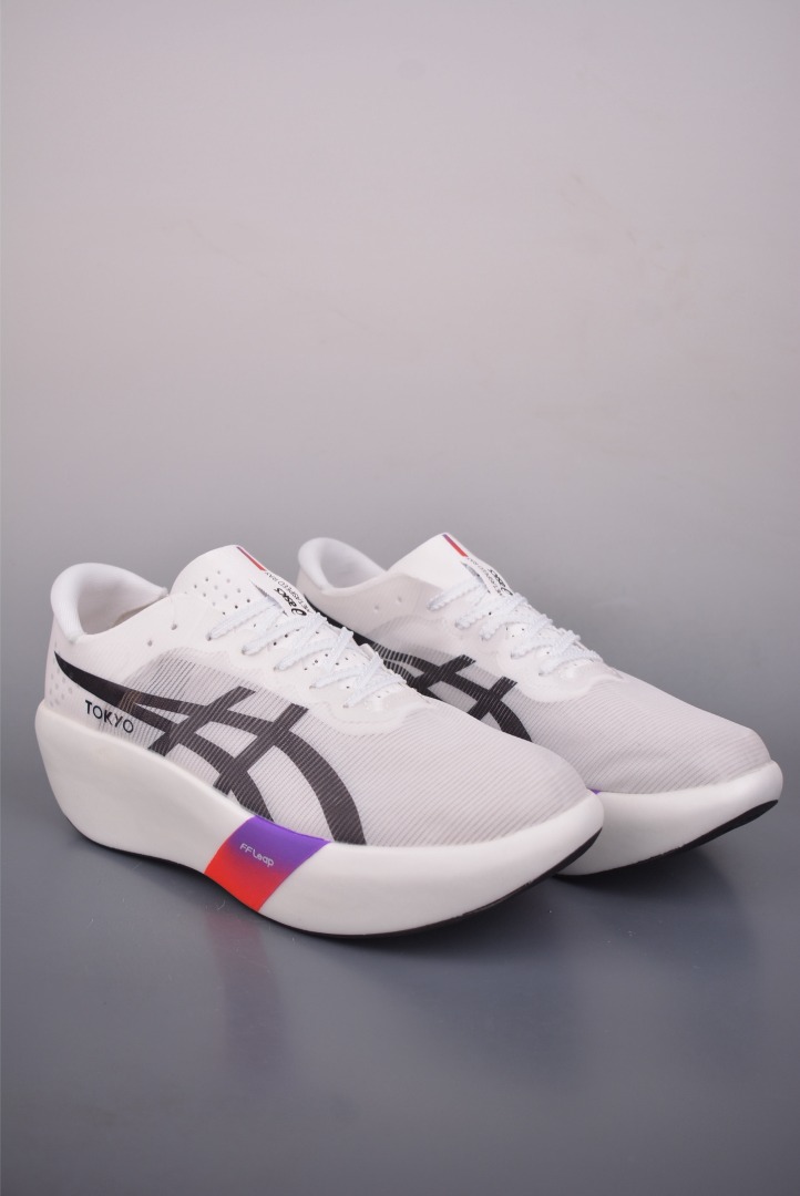 Asics Metaspeed Ray White Flash Red running shoes, Men's Fashion ...