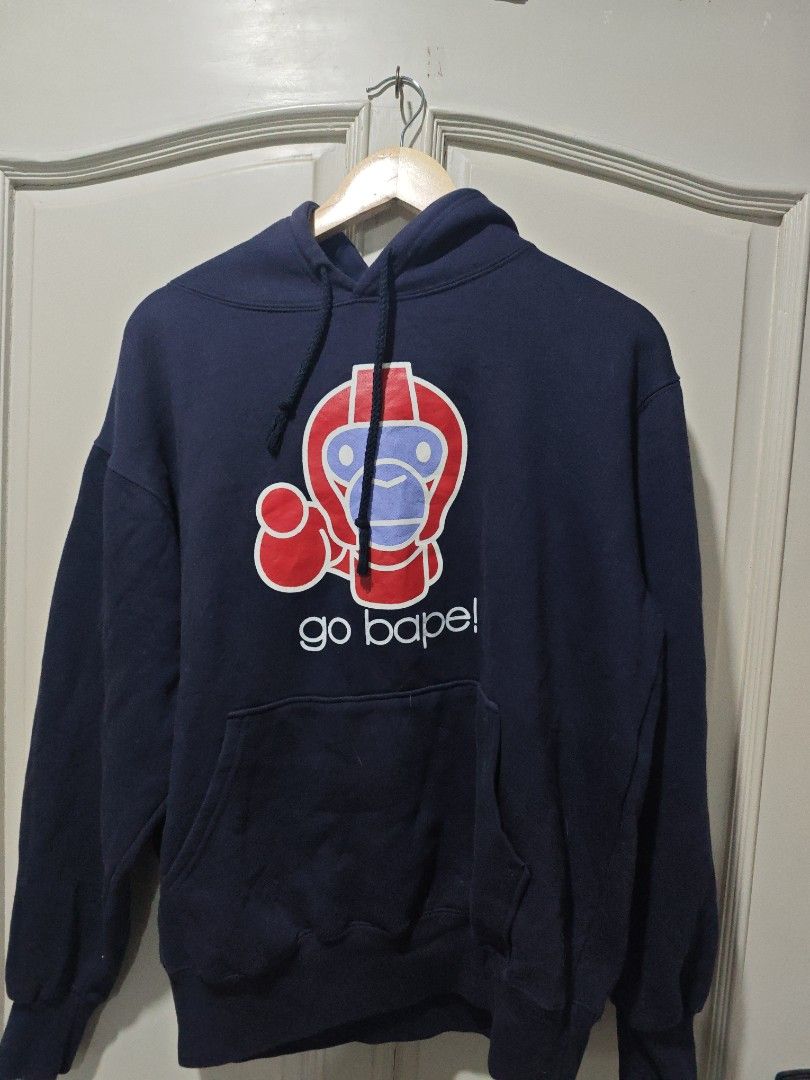 BAPE Go Bape! Hoodie (Category: Hoodies) located in Iloilo. Submitted by declutterpm2 (Listing ID 1426877206, Image 1). Description: 23 by 25-25.5.