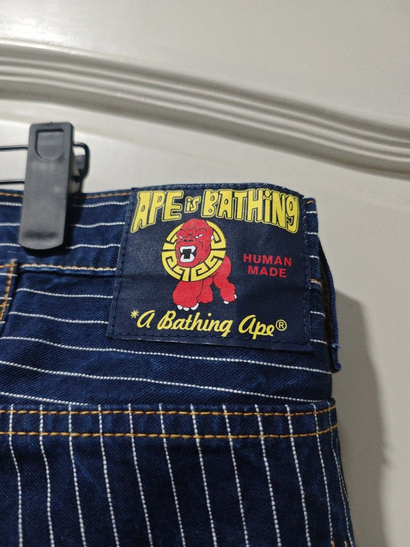 Bathing Ape Shorts (Category: Shorts) located in Iloilo. Submitted by declutterpm2 (Listing ID 1426870959, Image 3). Description: 42 waist 24 Lenght 11 Hem.