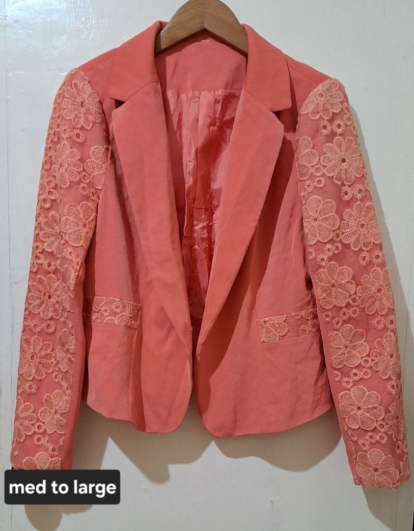 Blazer coat jacket formal wear officewear (Category: Coats, Jackets and Outerwear) located in Baguio. Submitted by Zibs_Collection (Listing ID 1426833898, Image 1). Description: medium to large location: Baguio/ La Trinidad nationwide shipping.