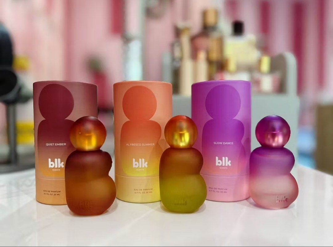 blk Cosmetics Slow Dance EDP Perfume Eau de Parfum 20ml (Category: Fragrance & Deodorants) located in Manila. Submitted by your_angel (Listing ID 1426938627, Image 2). Description: Blk Cosmetics Slow Dance Eau de Parfum. This perfume features a blend of Freesia and Pear top notes, Turkish Rose and Peony mid notes, and Vetiver Grass and Cashmeran base notes. It is designed to last for 12+ hours with 25% perfume oil concentration, and is ideal for 