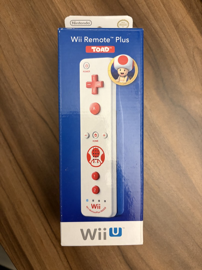 [BNIB] Rare Toad Edition Wii Remote Plus (Official Nintendo), Video ...