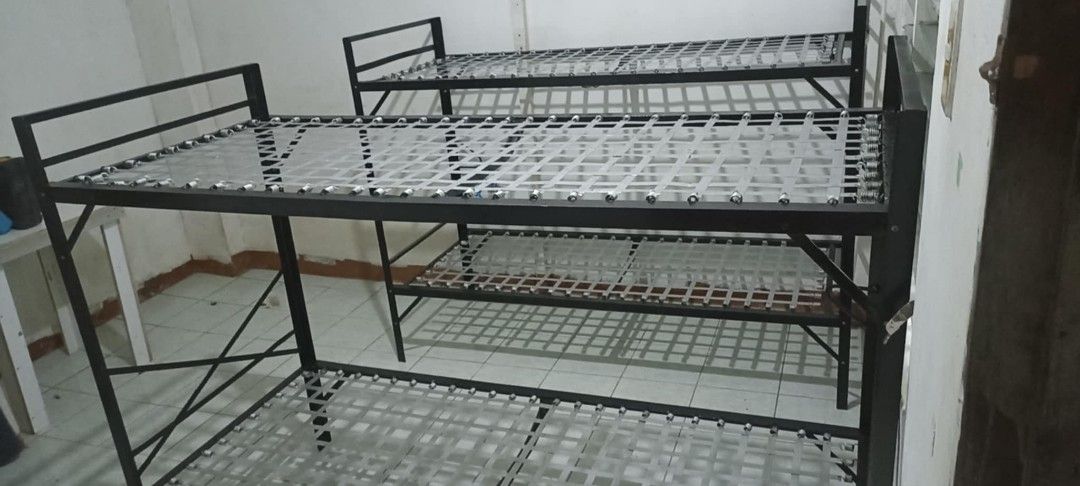 BUNK BEDS DOUBLE DECK 09676300168 (Category: Bed Frames & Mattresses) located in Manila. Submitted by dyan1111 (Listing ID 1426813387, Image 1). Description: RUSH FOR SALE ‼️‼️ DIRECT PAGAWAAN AND BODEGA STARTING PRICE 700 FOR FOAM SINGLE ✅ DOUBLE DECK ✅ DOUBLE DECK WITH PULL OUT ✅ R-TYPE DOUBLE DECK ✅ R-TYPE DOUBLE DECK WITH PULL OUT ✅ BED FRAME ✅ TRIPLE DECK ✅URATEX FOAM ✅MEGA FOAM ✅ORDINARY FOAM SIZES FOR FOAM ✔️ 30x75 | Single ✔️ 36x75 | Semi