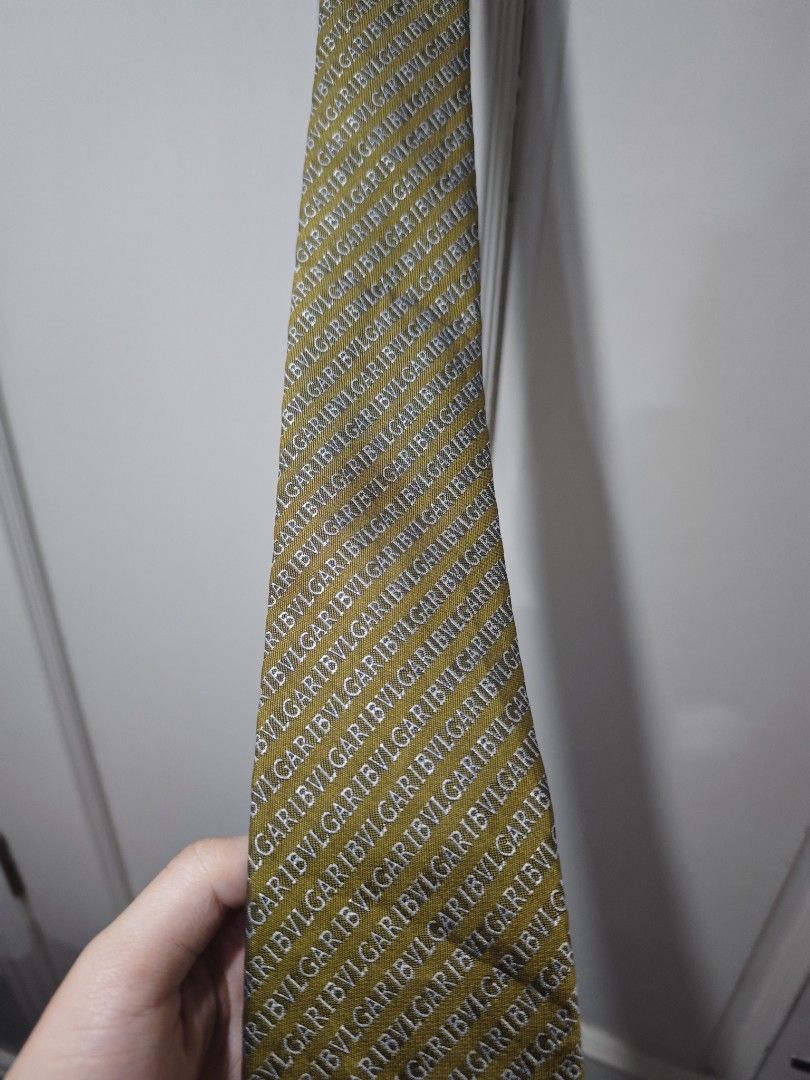 Bvlgari Silk Tie (Category: Ties) located in Iloilo. Submitted by declutterpm2 (Listing ID 1426858659, Image 2). Description: DM for more inquirys.