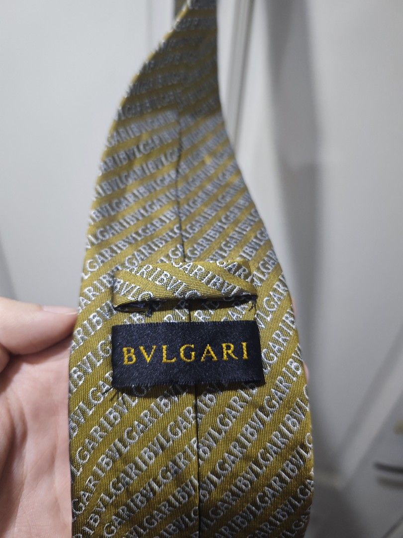 Bvlgari Silk Tie (Category: Ties) located in Iloilo. Submitted by declutterpm2 (Listing ID 1426858659, Image 3). Description: DM for more inquirys.
