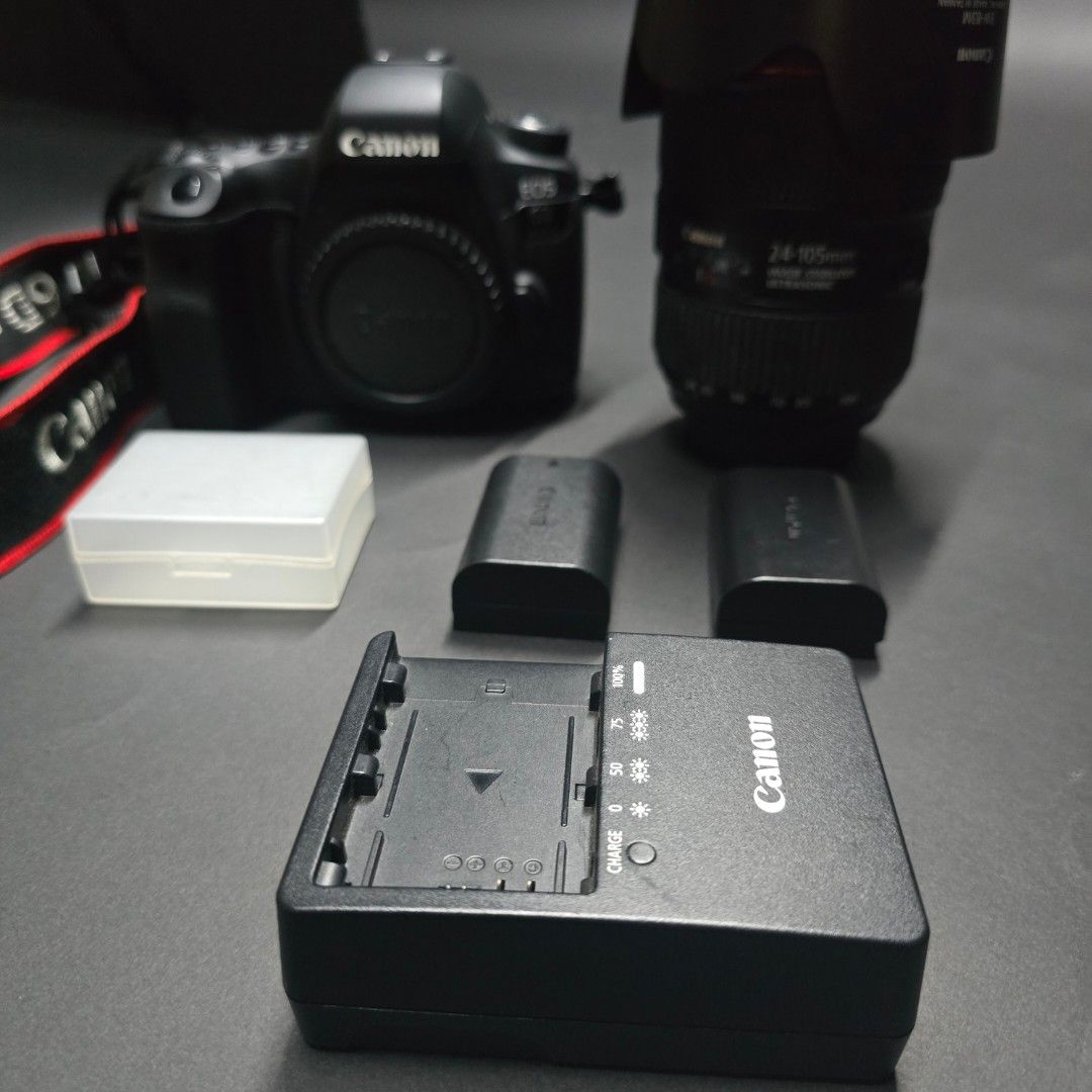 Canon EOS 6D Mark II with EF 24-105mm Lens (Category: Cameras) located in Quezon City. Submitted by murrietta (Listing ID 1426898068, Image 2). Description: Canon 6D Mk II Full Frame 24-105mm f/4L IS II Lens 2 Batteries Charger FREE Small Camera Bag Strap both rarely used no damage no fungus Fungus Pickup mandaluyong or pasig you may test it before purchase. .