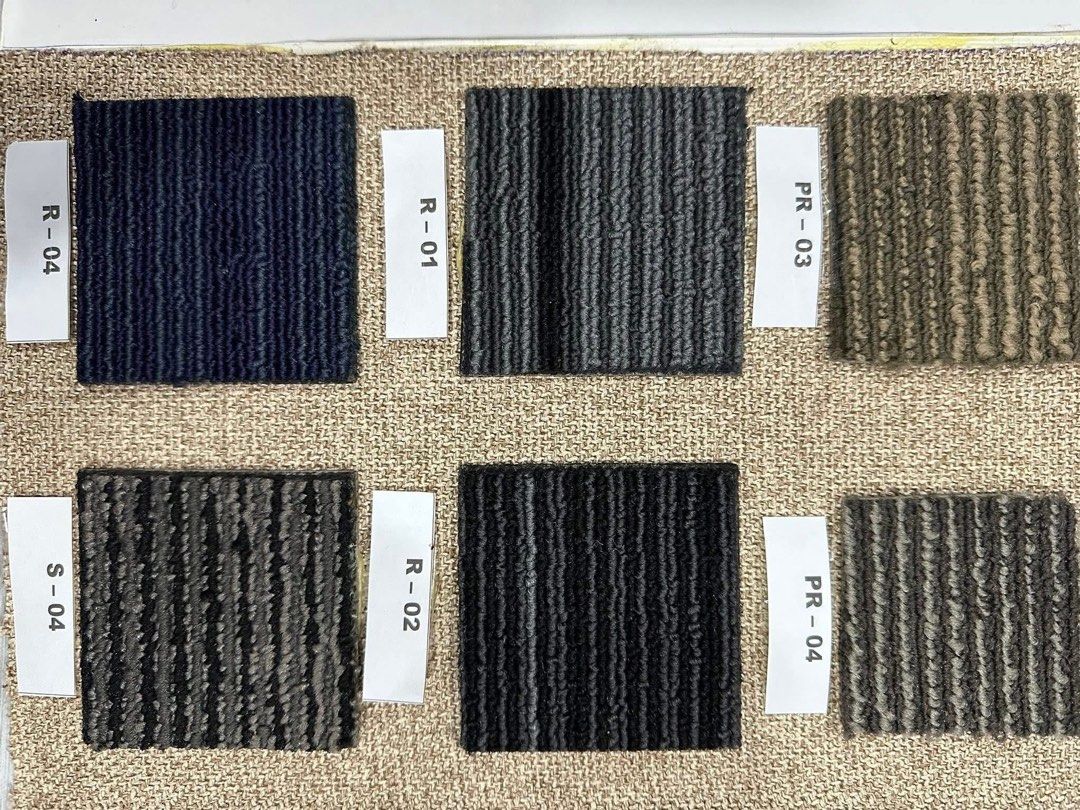 CARPET TILE FLOORING SUPPLY AND INSTALLATION SERVICE (Category: Construction & Building Materials) located in Marikina City. Submitted by christine_km8enterprises (Listing ID 1426909045, Image 3). Description: - Sound insulation: reduces noise transmission and absorbs sound within the room - Soft lighting: reflects gentle light, creating a subtle glow - Warmth and comfort: perfect for various settings *Ideal for:* - Music rooms - Conference rooms