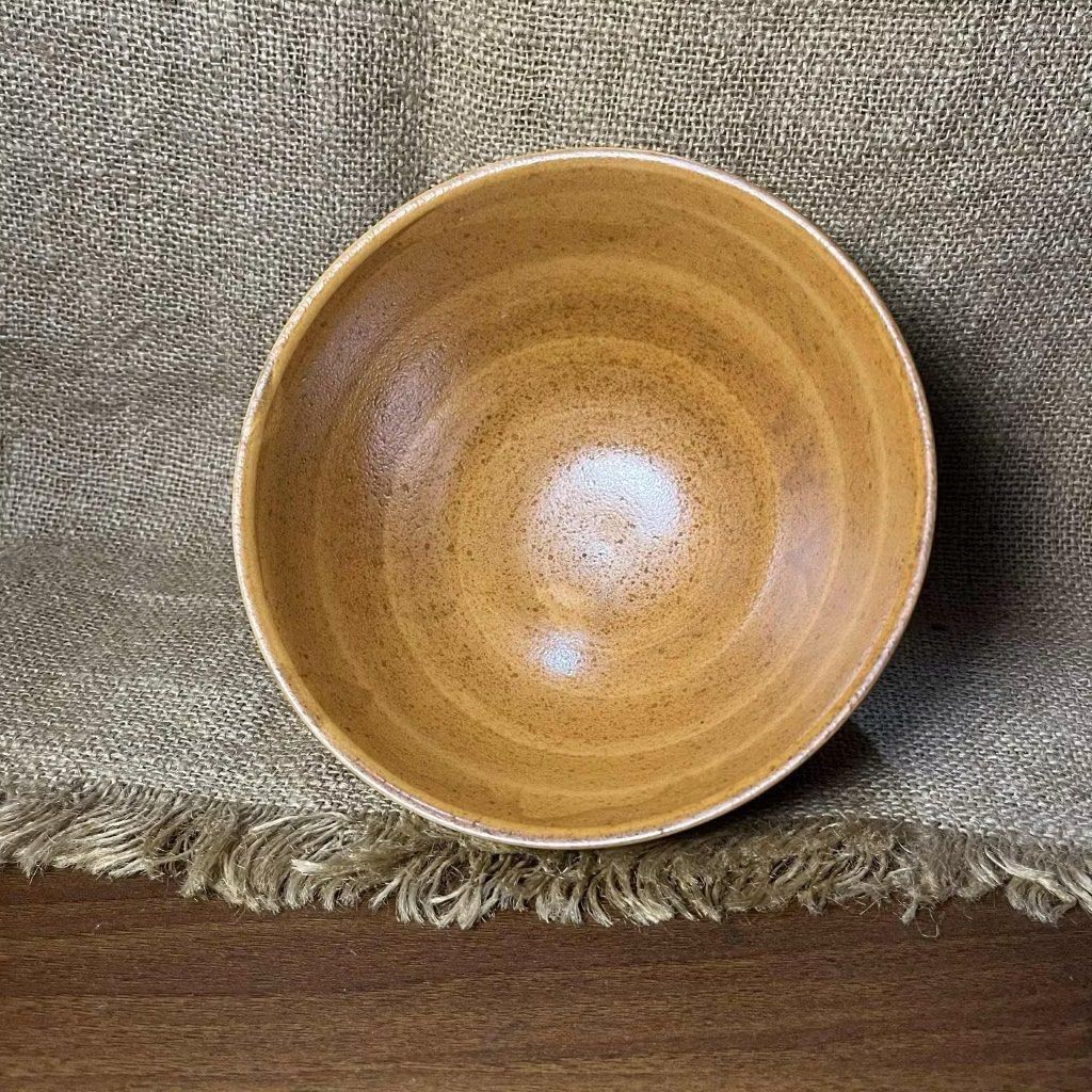 Ceramic Footed Ramen Bowl (Sold per piece) (Category: Other Kitchenware & Tableware) located in Bulacan. Submitted by ceramicscubby (Listing ID 1426858554, Image 3). Description: Size: 7 D x 3.75 H in. 2 pieces available ❗️CLOSING DOWN SALE, ALL PRICES ARE MARKED DOWN. WE WILL NOT BE ACCEPTING OFFERS LOWER THAN OUR ASKING PRICE. ❗️ •Ceramic bowl features a unique design with geometric and fish-like patterns. The bowl has a warm, earthy color. It 