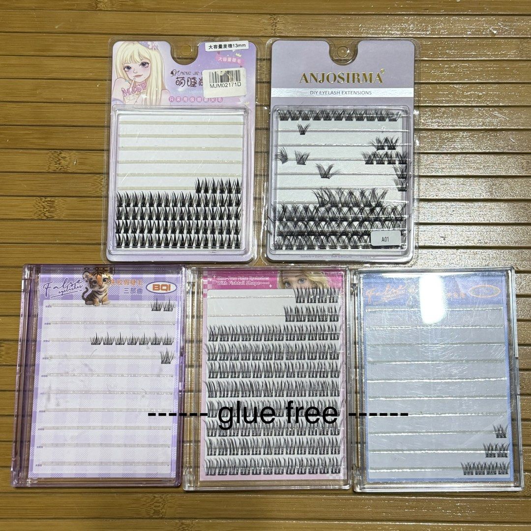 Cluster Eyelash Extensions (Category: Makeup) located in Pasig City. Submitted by decluttertrends (Listing ID 1426825323, Image 1). Description: 200 TAKE ALL.