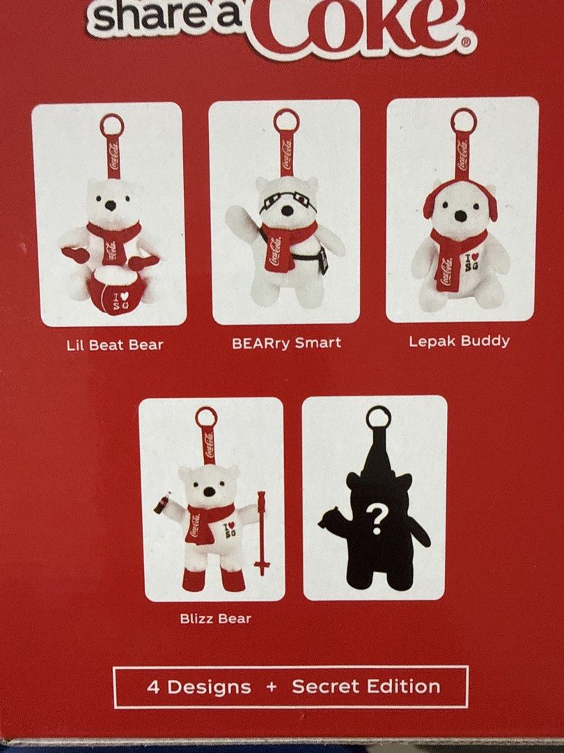 Coca-Cola Polar Bear Blind Box, Hobbies & Toys, Toys & Games on Carousell