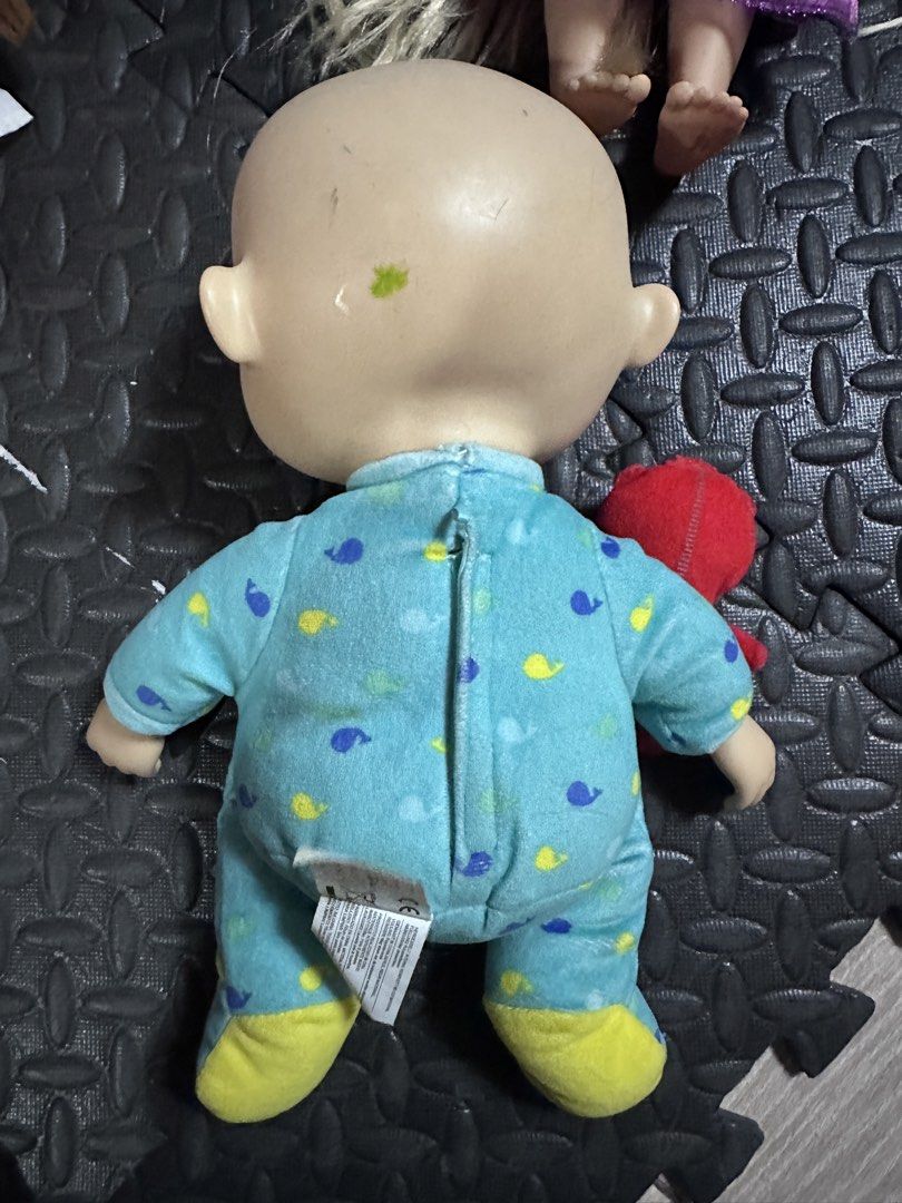 Cocomelon JJ Doll 12 inches (Category: Plushies & Soft Toys) located in Caloocan City. Submitted by ashleyscorner (Listing ID 1426802602, Image 2). Description: .