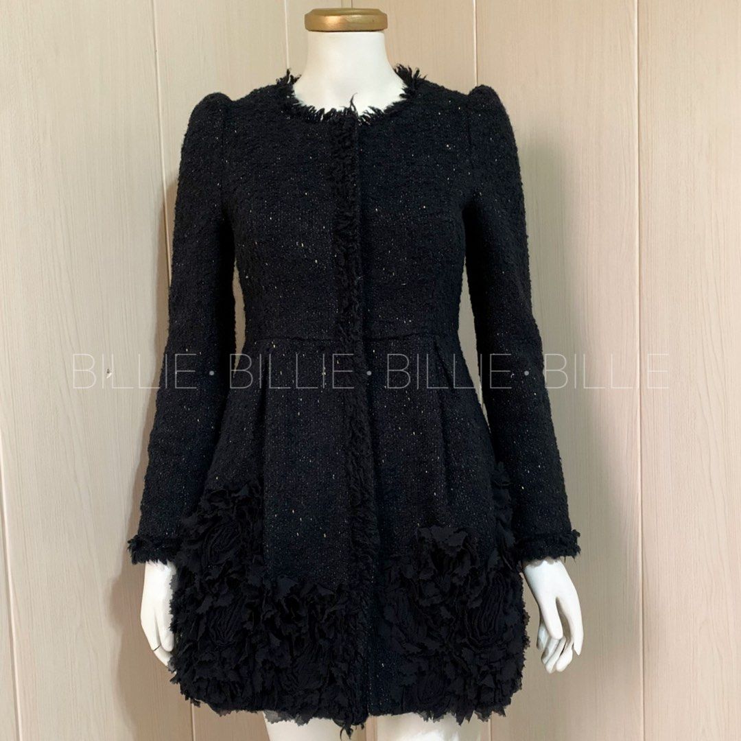 Cocoon Weekend Black Tweed Coat (xs-s) (Category: Coats, Jackets and Outerwear) located in Baguio. Submitted by cattycattymeowmeow (Listing ID 1426860668, Image 1). Description: 🌲Baguio City.
