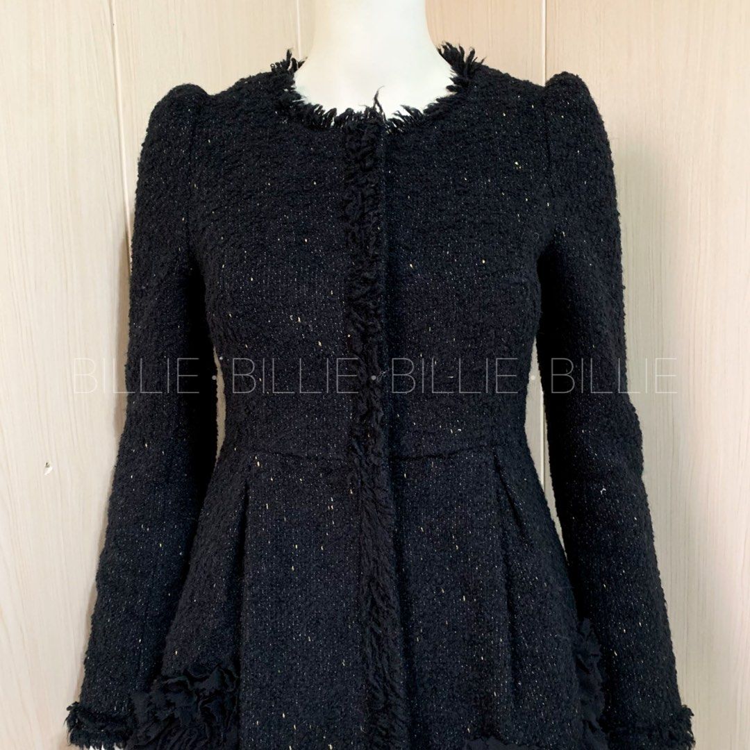Cocoon Weekend Black Tweed Coat (xs-s) (Category: Coats, Jackets and Outerwear) located in Baguio. Submitted by cattycattymeowmeow (Listing ID 1426860668, Image 2). Description: 🌲Baguio City.