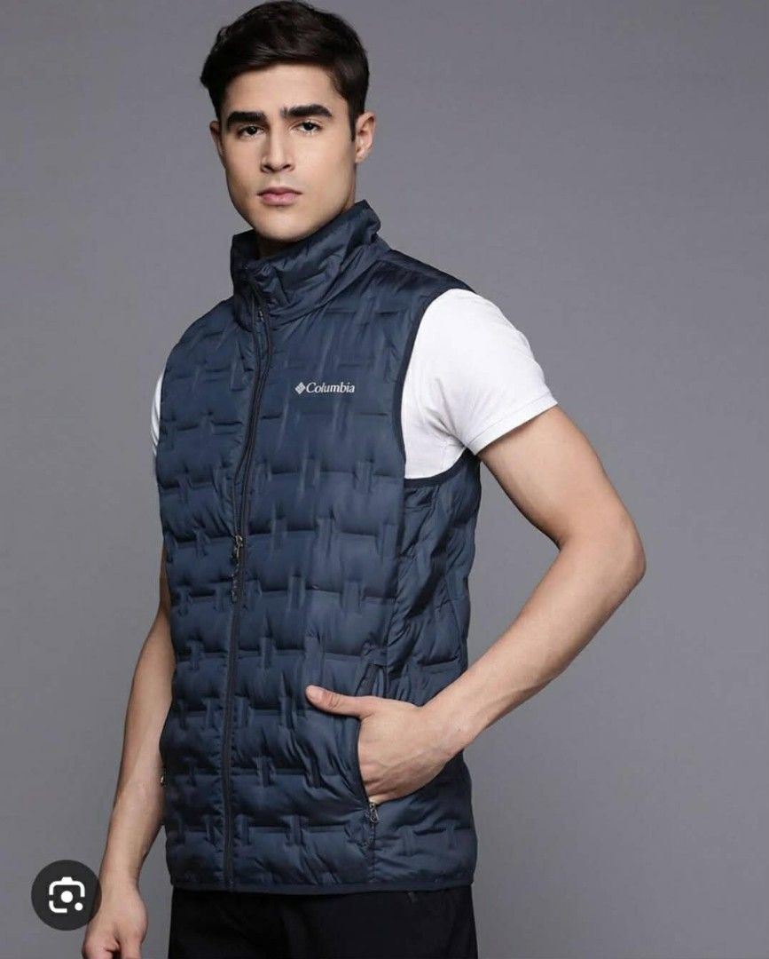 Columbia Men's Puffer Vest (Category: Activewear) located in Manila. Submitted by brightcloud_25 (Listing ID 1426904124, Image 3). Description: columbia delta ridge II vest(Omni heat) size medium 21 x 27 good as new 650 + sf Columbia Men’s Delta Ridge II Down Vest, a lightweight layer designed for versatile warmth in cold weather. Key Features Insulation: Features 650 fill power down that is RDS (Responsible Down Standard) certified. Thermal Tech