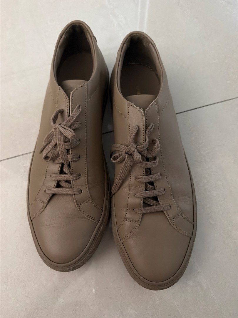 Common Projects Achilles Low Sneakers Taupe Coffee (Category: Casual Shoes) located in Quezon City. Submitted by viber9163490242 (Listing ID 1426879224, Image 3). Description: .