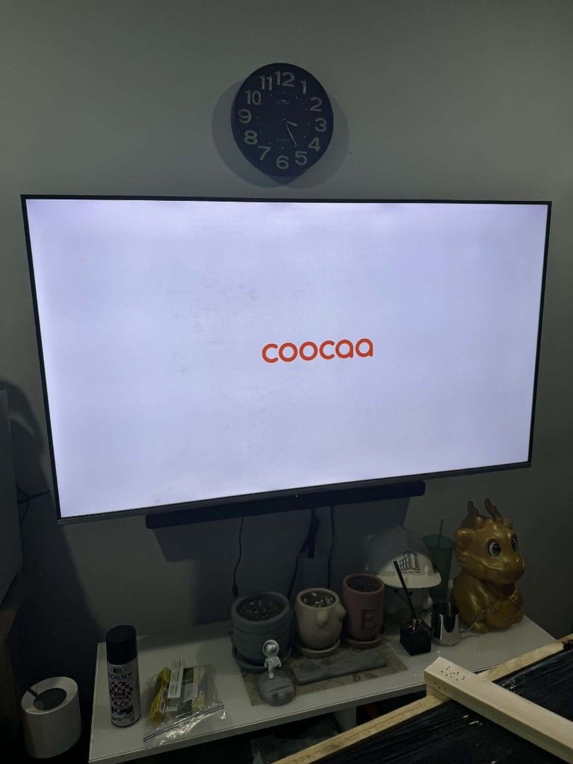 Coocaa 55 Inch 4K UHD Android TV (Category: TV) located in Manila. Submitted by tomilee (Listing ID 1425550381, Image 3). Description: For Sale Rush! COOCAA 55 inches Google TV 4K UHD Android 10 HDR+ Frameless Design (Netflix,Youtube,Prime,Disney etc) 14k only No issue Very Good Condition Test all you want Free ko na Swivel wall mount Pick up only in Proj 8 Qc Rfs: upgrade .